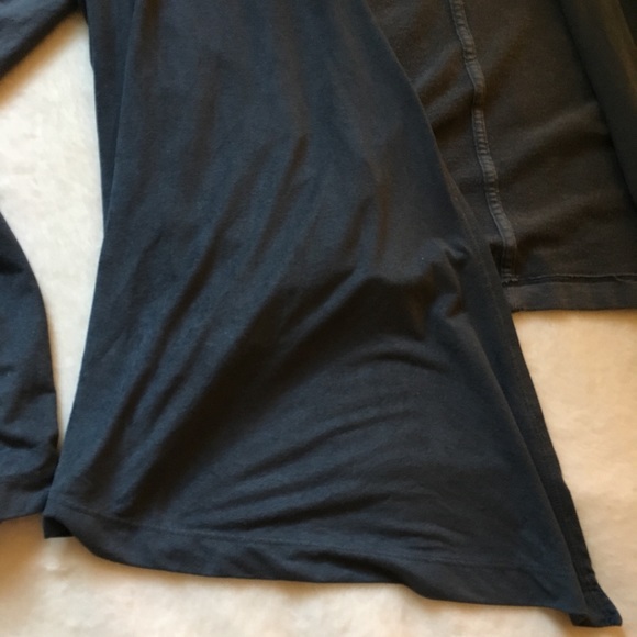 Blue suede draped cardigan with pockets! 🌲 - Picture 5 of 8